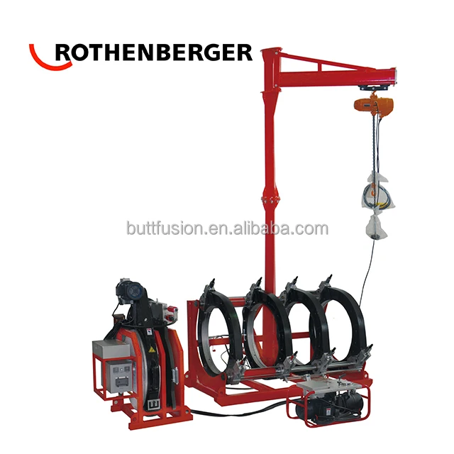 Rothenberger  SHD1200 HDPE pipe hydraulic butt fusion welding machine