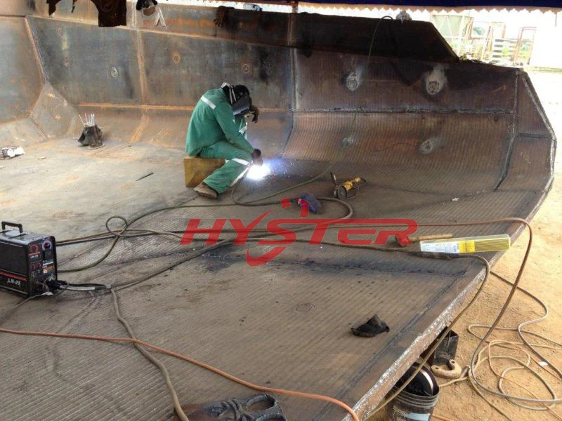 chromium carbide Duaplate overlay plate 1500x3000 / 6+4, 62-65HRC