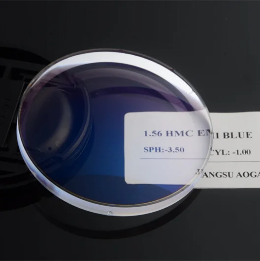 Оптовая продажа с фабрики cr-39 1 56 единое видение эффект ВМП оптическая линза цена