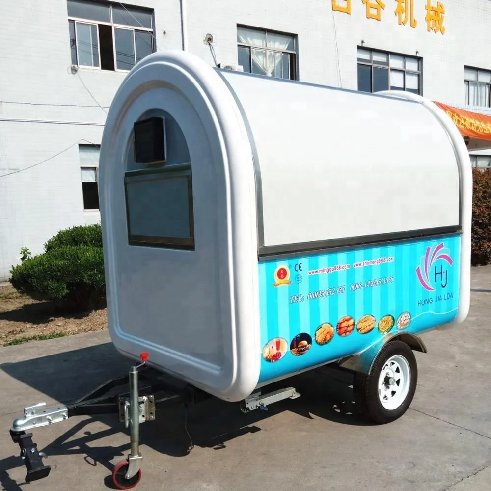 outdoor mobile fast trailer food mobile coffee shop used food trucks for sale in Germany