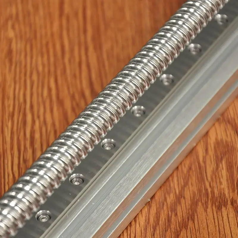 custom effective length Cnc 25kg load low price motorized linear guide rail for one axis drive