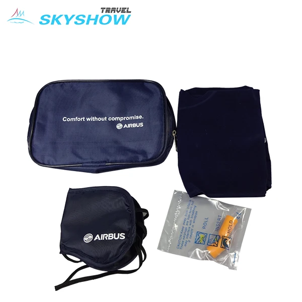 China good supplier Travel bag set airline sleeping kit