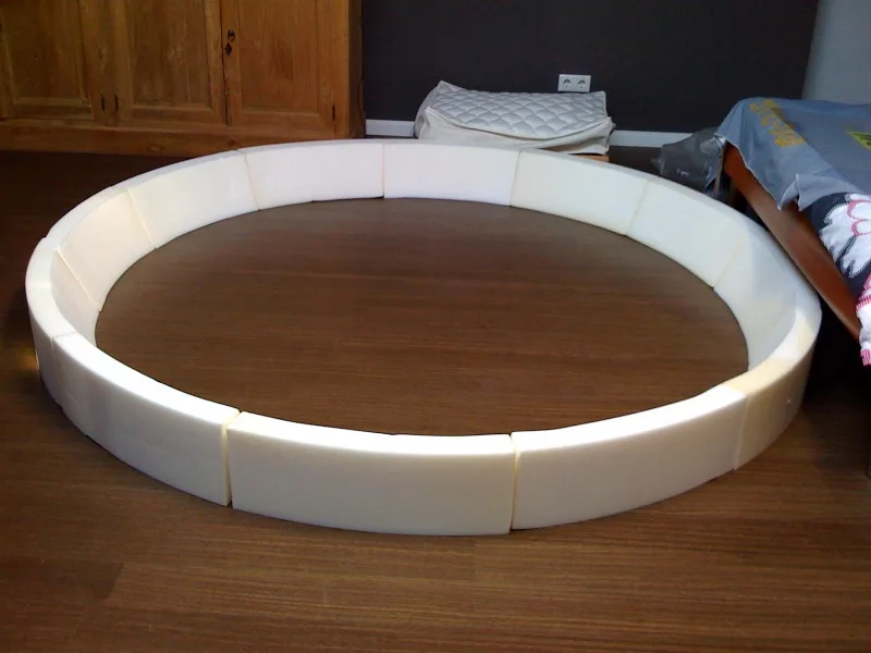 
Softside round waterbed cores with Mesa moll 2 vinyl 