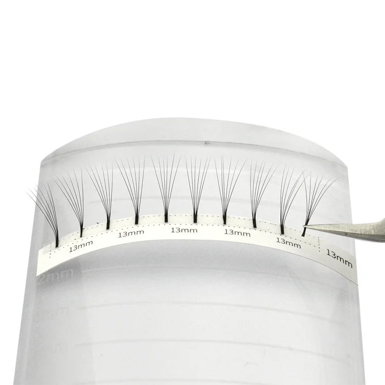 3d 4d 5d 6d heat bonded russian lash extensions premade volume fans eyelash extension