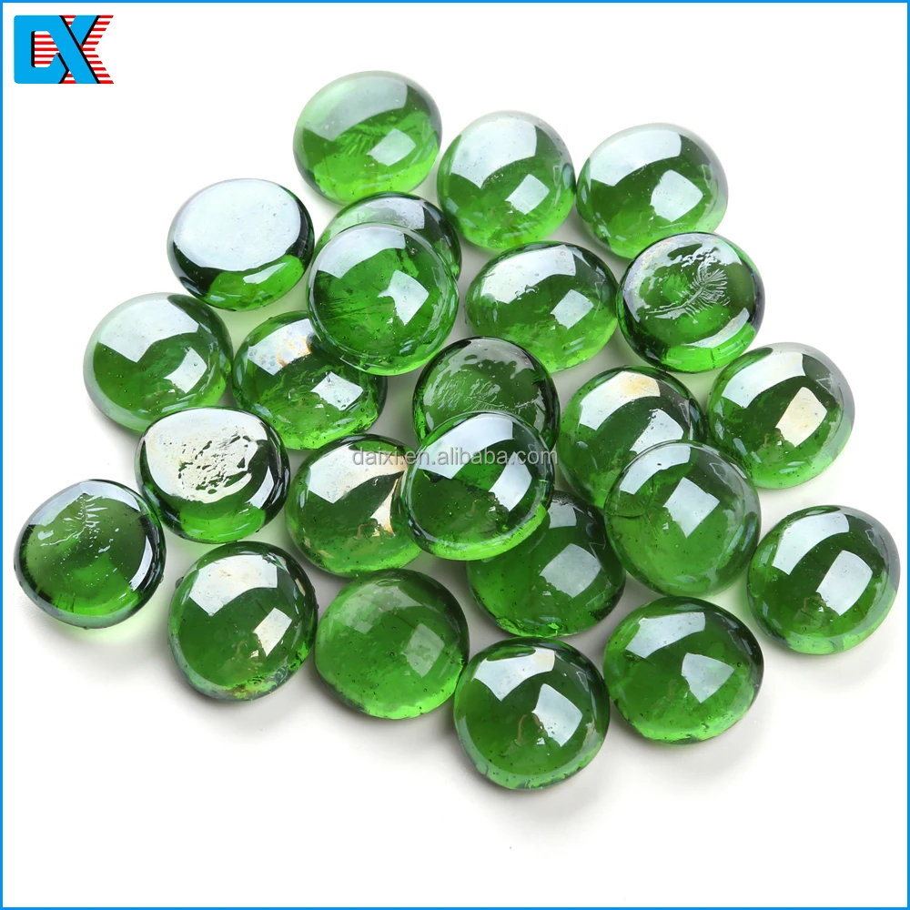 
Supply Sea Glass Pebbles colored glass pebble Glass Gems 