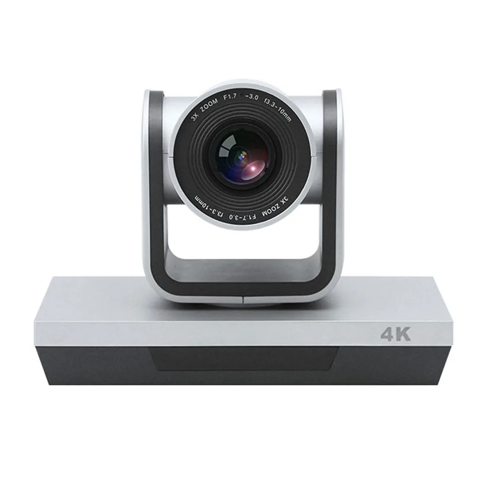 Broadcast PTZ Camera 4K UHD Conference Video Camera 3x Optical Zoom  USB2.0