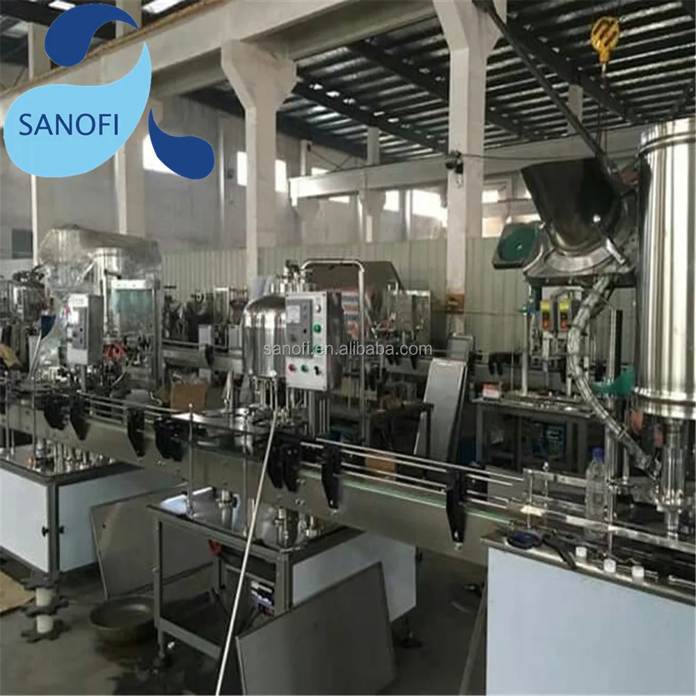 Small Business Washing Filling Capping Inline Plastic Bottle Mineral Water Making Machine