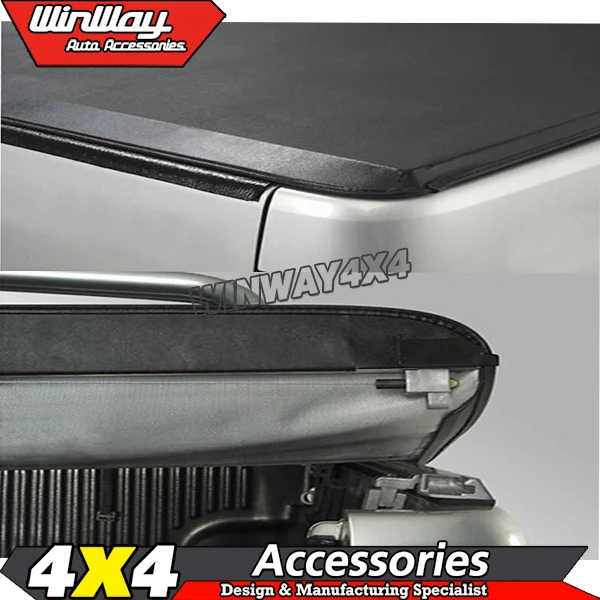 2013-2014 lock roll up black Plastic Waterproof Tonneau Cover for Colorado Pickup