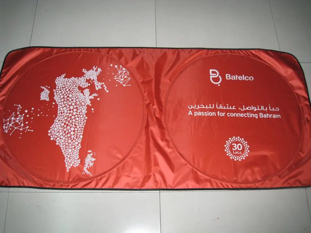 170T 190T 210T Fabric Car Windshield Sunshade Front Window Sun Shade