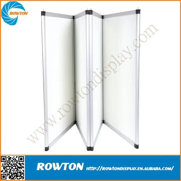 
Aluminum modular PVC board wall display folding panel 