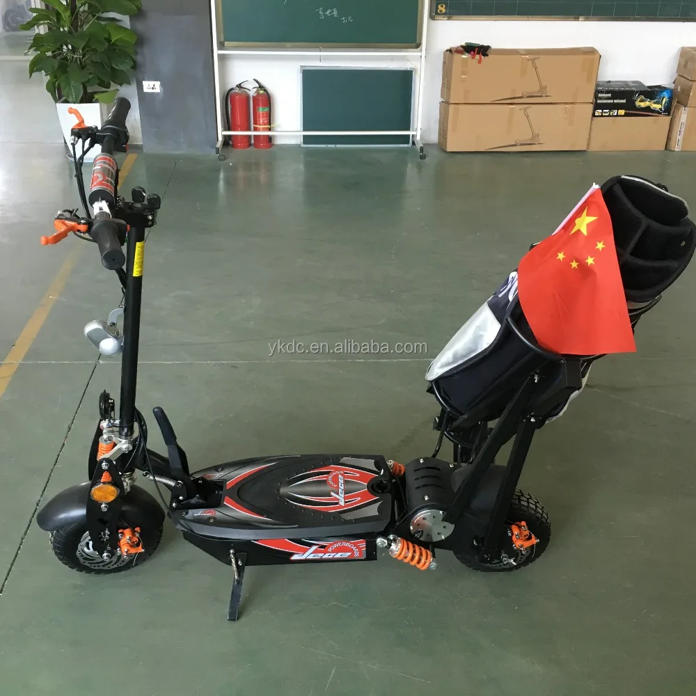 New chinese two wheels electric golf trolley cart/electric scooter/electric golf trolley for riding