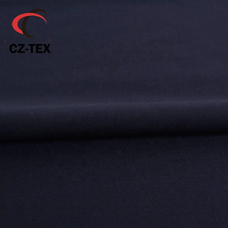 
luxury suiting fabric pure wool navy shade 