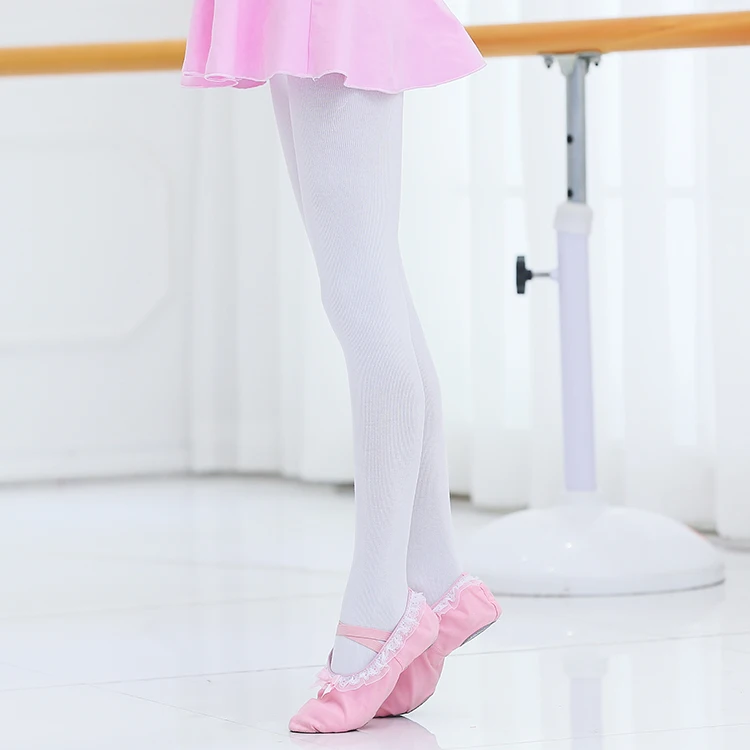 Ballet Polyester Dancing Tights Nylon Trampled Foot Reversible Pantyhose For Woman