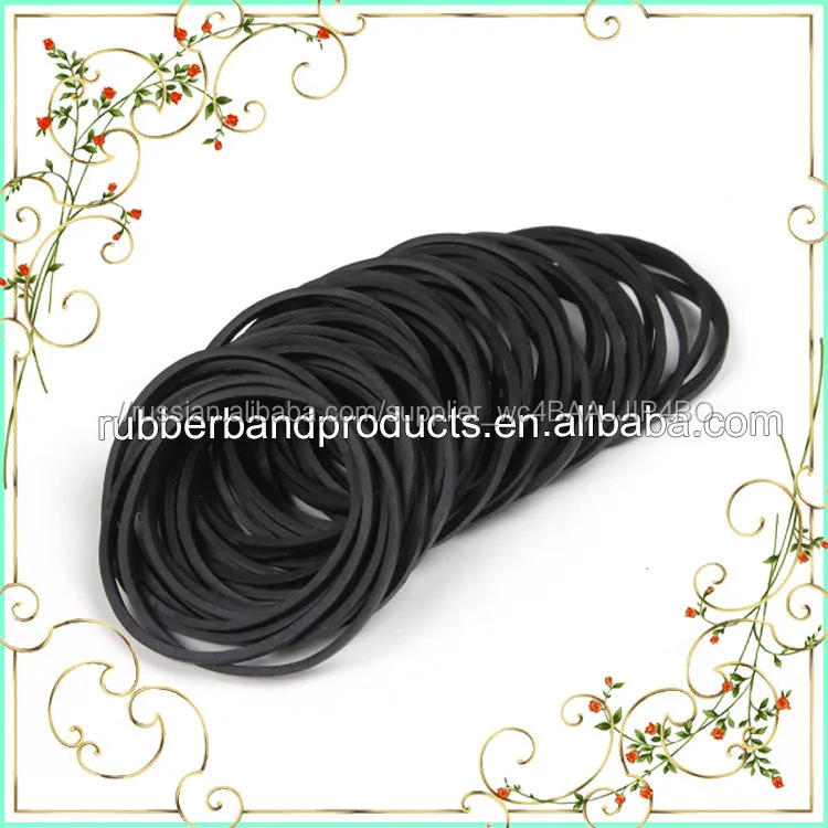 100% Резина Черная Резиновая лента, Tailand Natural Rubber Band, Резиновая лента Производство