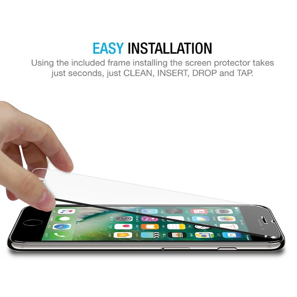 New Premium Mobile Phone Tempered Glass Screen Protector For Iphone 8 8 plus