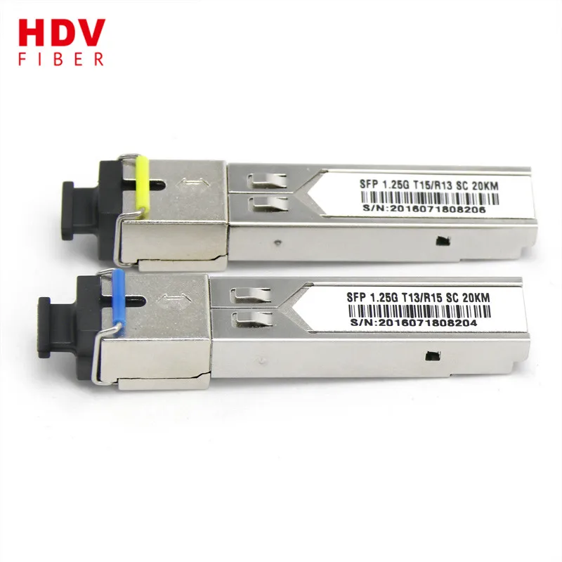  Низкая цена Китай поставщиком 1.25 г SC LC SFP Совместимость cisco wdm sfp 3