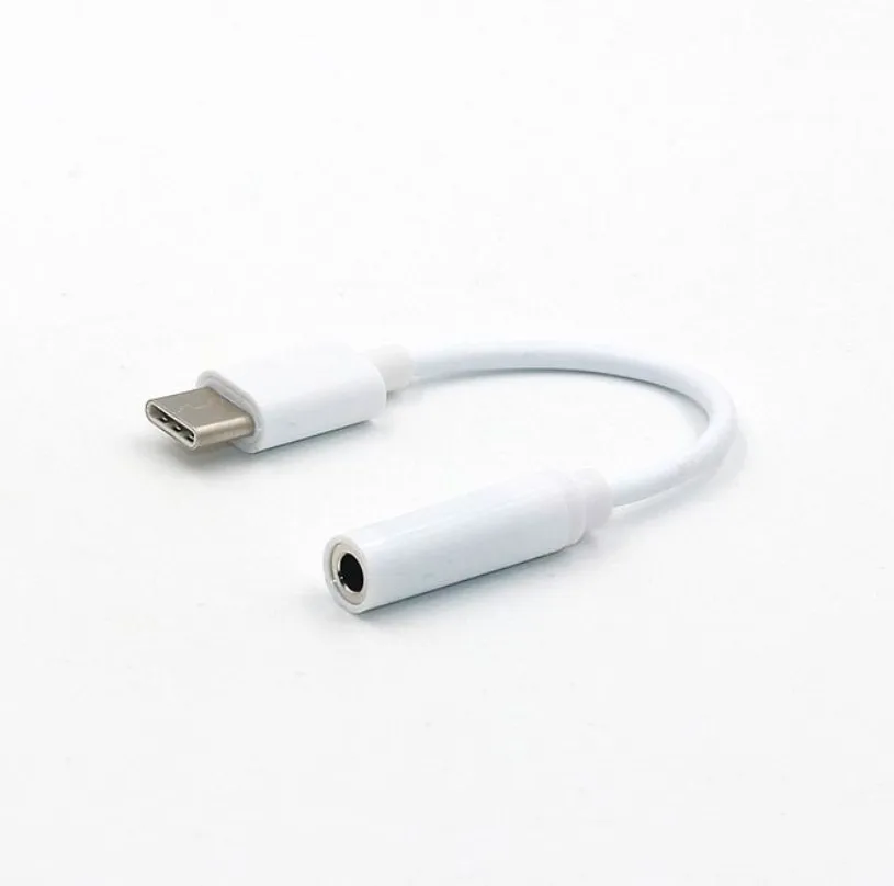 Type C  Type-C Earphone 3.5 mm aux Audio Cable Adapter / for iphone earphone adapter