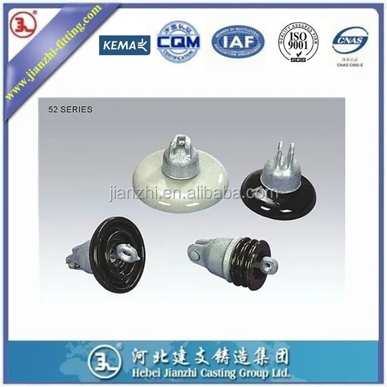 
ceramic insulators ansi 52-5 disc suspension insulator 