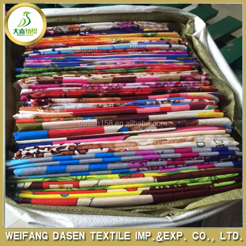 100% polyester 3d Disperse print bed sheet fabric cut pieces for India market