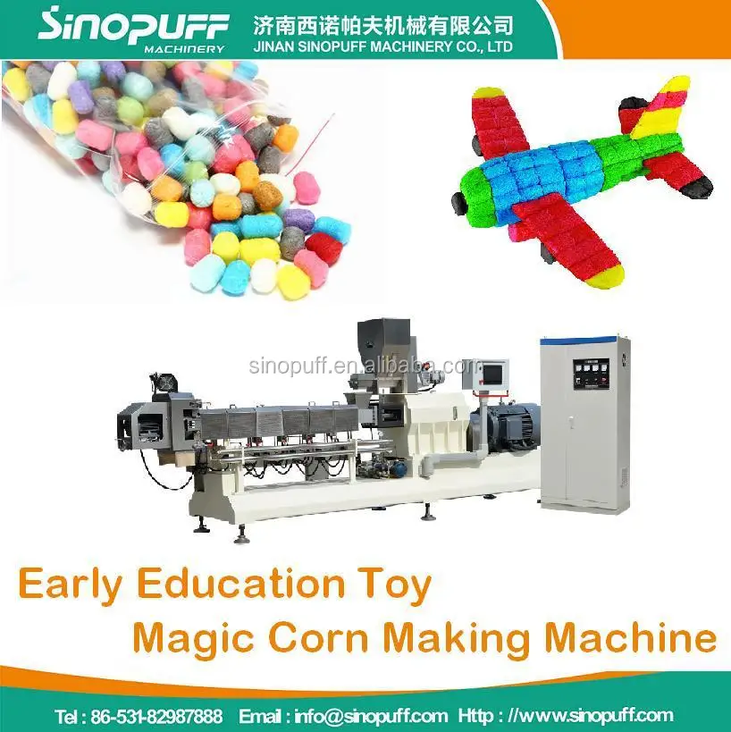 Magic Play Corn Building Toys --Corn Puff Toys Making Machine