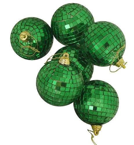 Factory Supply Christmas Hanging mirror ball reflective decorative ball bar disco