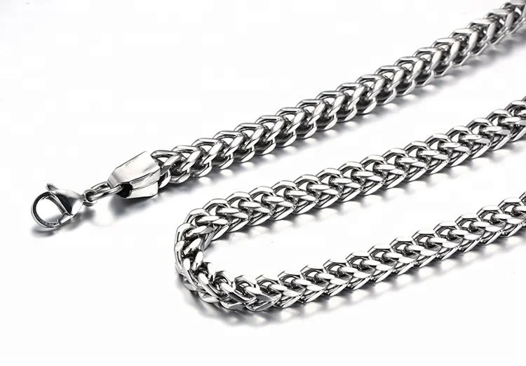 Wholesale 316l stainless steel 18k italian gold franco chain