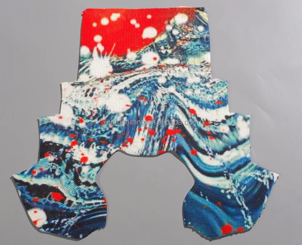 Custom Cotton Knit Fabric Fly Knit Shoe Upper Vamp Manufacturer