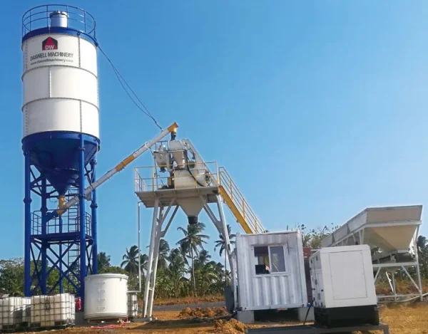 
Easy Operation Concrete Batching Plant HZS30/25 in China 