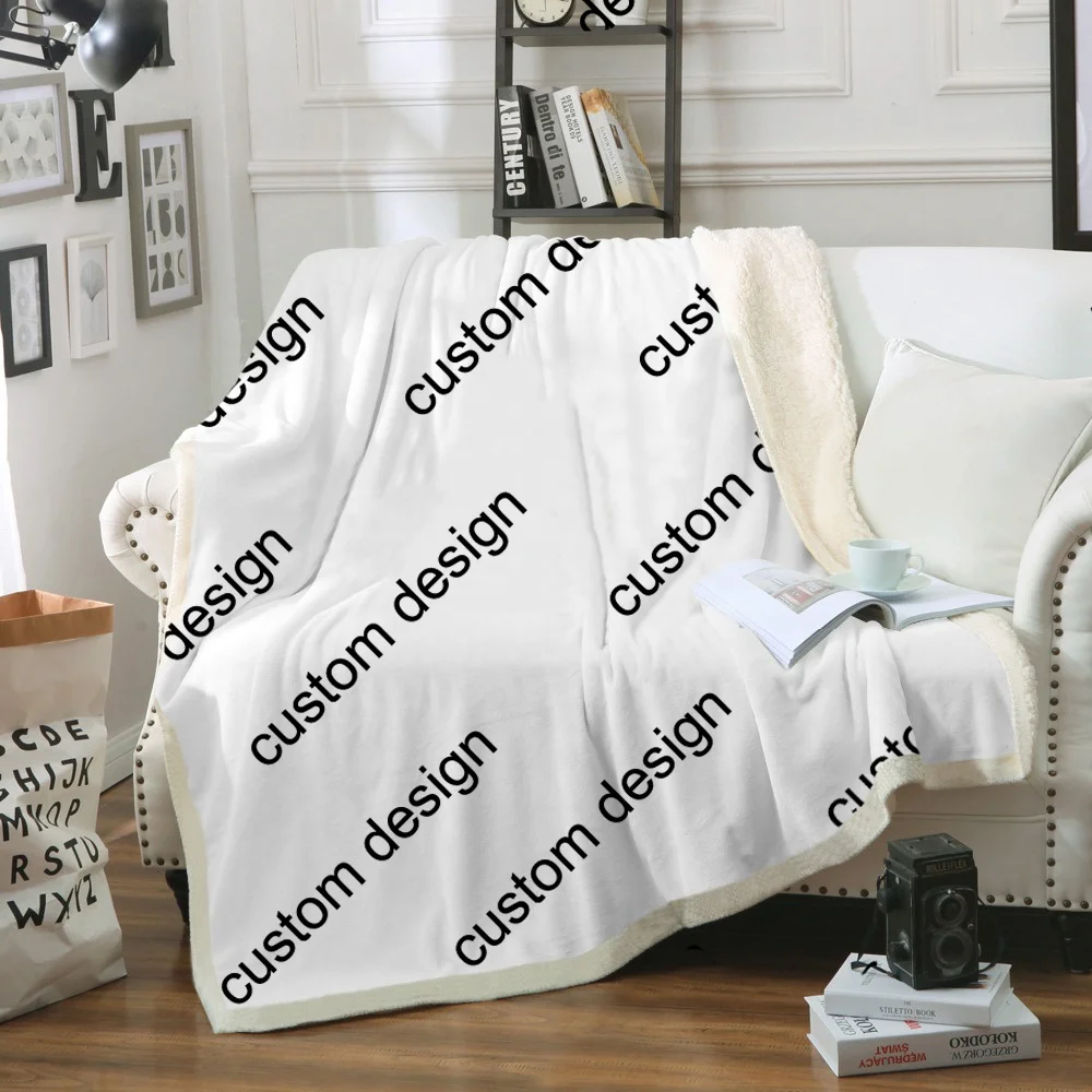 
Yutong Customize Blanket 3D Printed Plush Warm Custom Blankets Fleece Throw Super Soft Cozy Blanket 