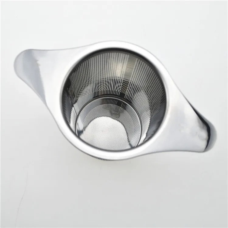Лидер продаж 2019 крышка крышки из нержавеющей стали с 2 ручками чайное ситечко фильтр для чайника рассыпного листа