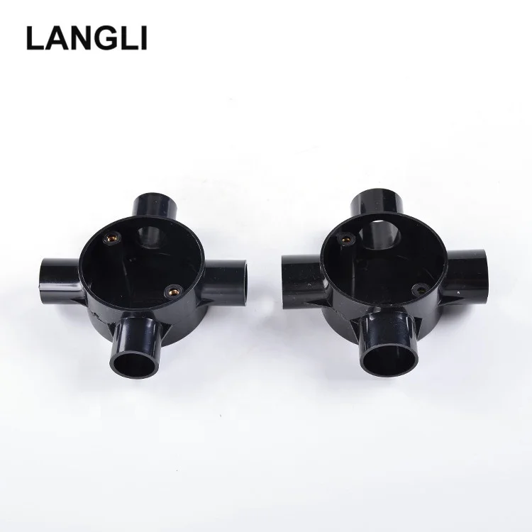 Flexible Pipe Pvc Electrical Fitting Tee 20 Mm