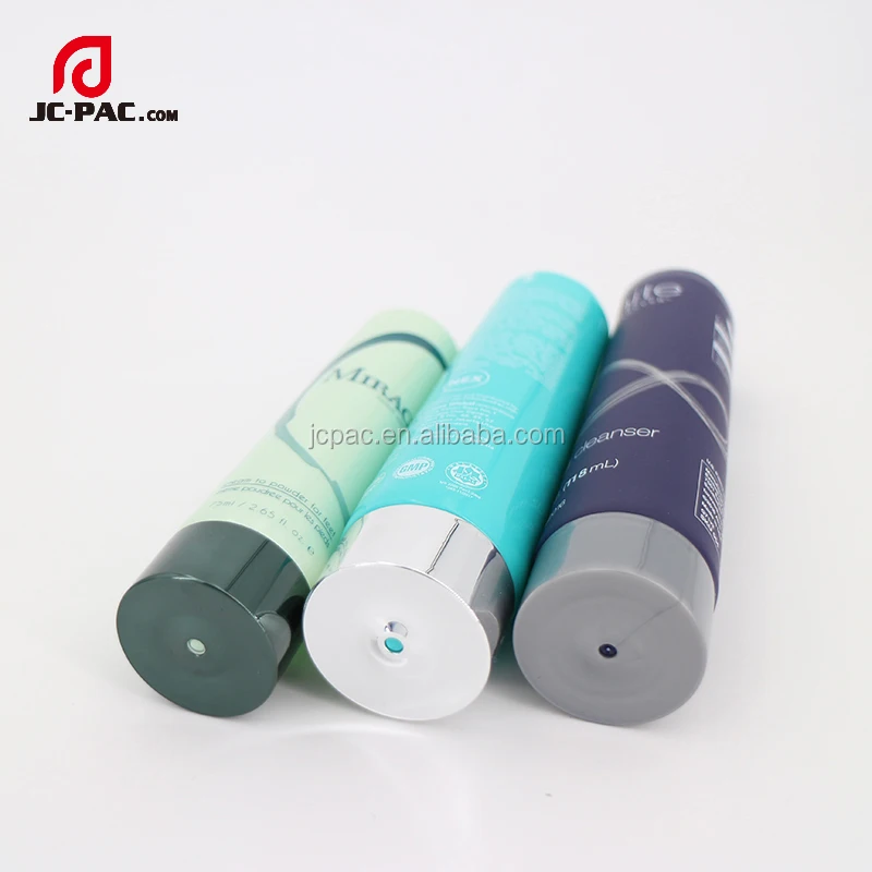 Новая пластиковая Косметическая трубка специального дизайна с центральной дозирующей крышкой