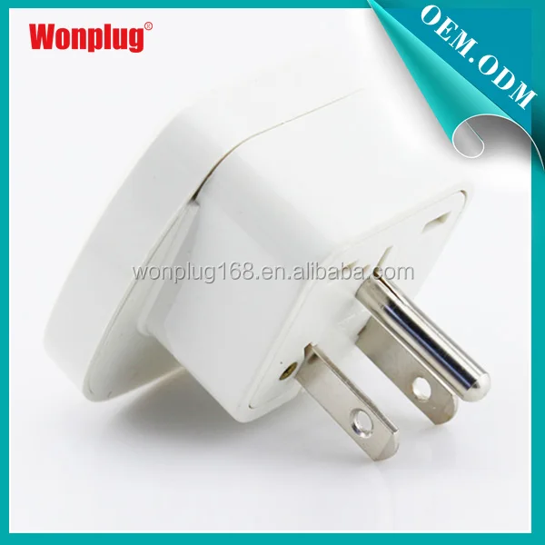 
Multi adapter America adapter Plug 3 pin with Universal socket with Safety Shutter 