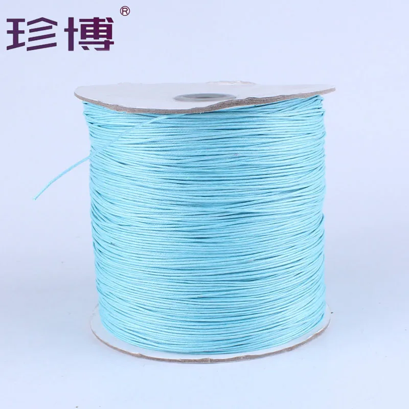 Zhenbo Wholesale DIY Bracelet Korean Waxed Cord Polyester Decorative Cord