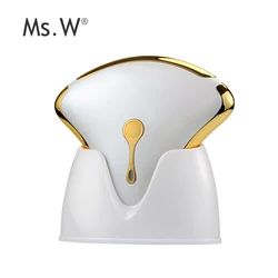 Hot Selling Waterproof Face Lifting Beauty Machine Micro-currency Gua Sha Tool Rechargeable Mini Wireless Charging Beauty Tools