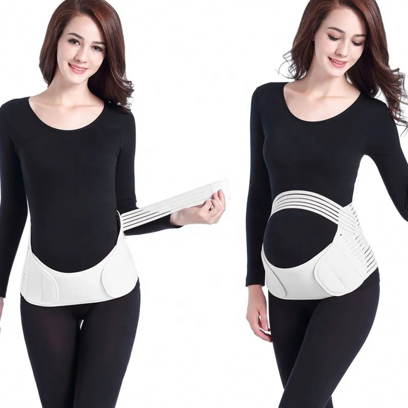 Wholesale safety abdominal girdle back maternity pregnancy support band pregnant belly belt for pregnant women
