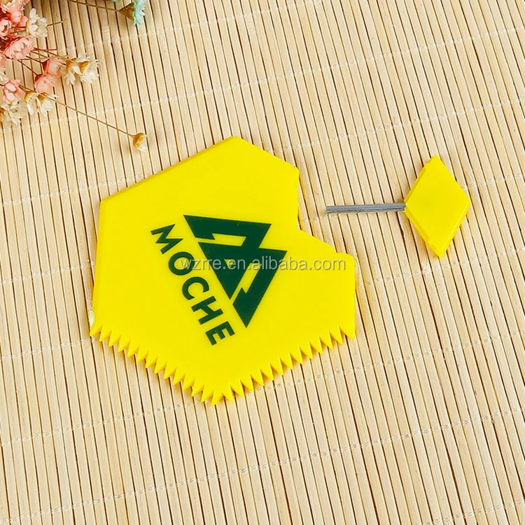 ABS Custom Printed Plastic Wax Comb for Surfboard