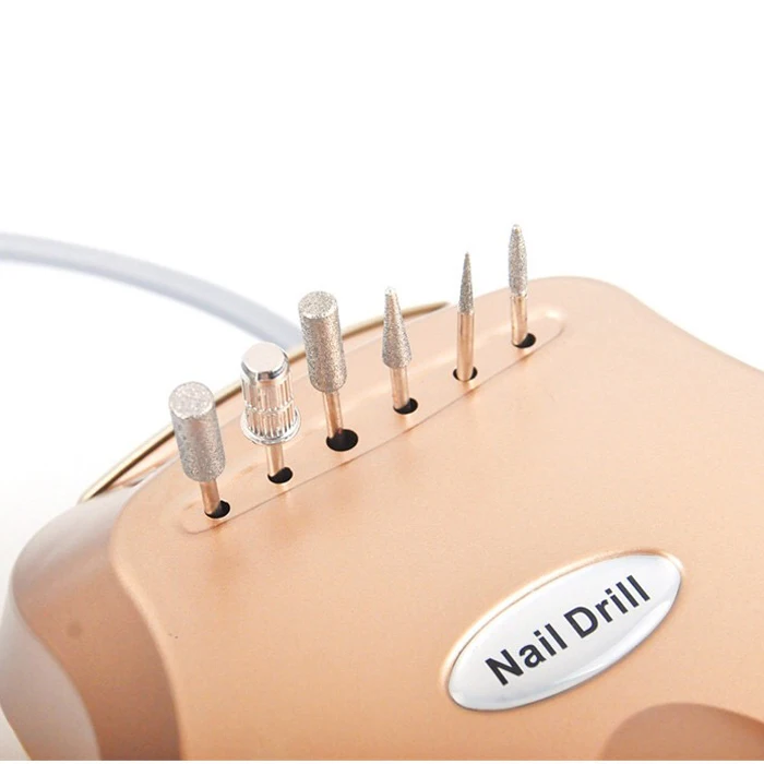 
RISESUN 204 Heat Dissipation Machine 20W Electric Nail Drill bits Manicure 35000 For Nail Salon 