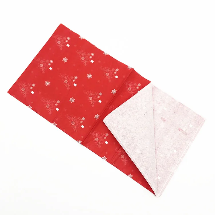 OEM Red Sanitary Napkin Paper Printed tissue