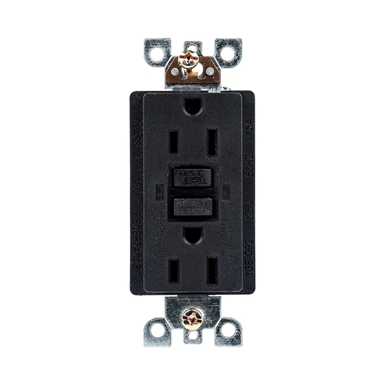 Shanghai Linsky 15A 125V with Protecting Weather Resistant GFCI receptacle plug with Dual LED Indicator Life