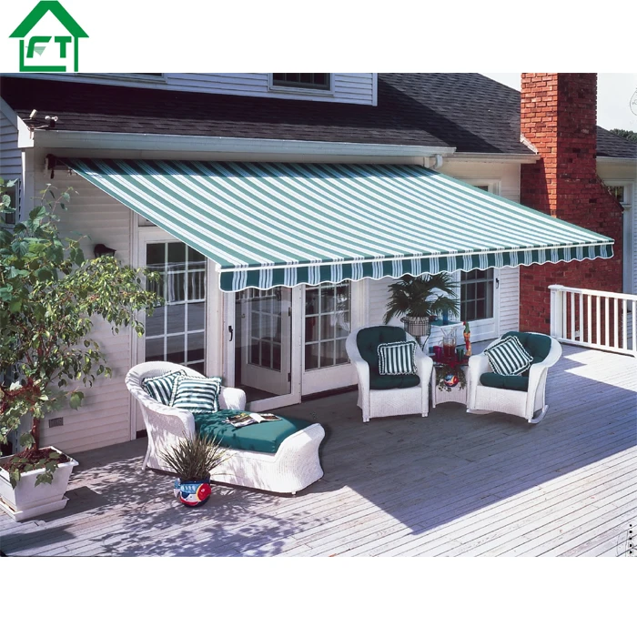 Economic Outdoor Remote Control Retractable Awning  Sun Shade Sail