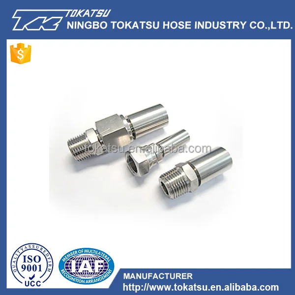 All Sizes OEM ODM Male Female High Quality Stainless Steel Hydraulic Hose Fitting