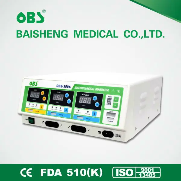 ESU Generator 350A diathermy cautery Electrosurgical Electrosurgery Unit with CE Marked