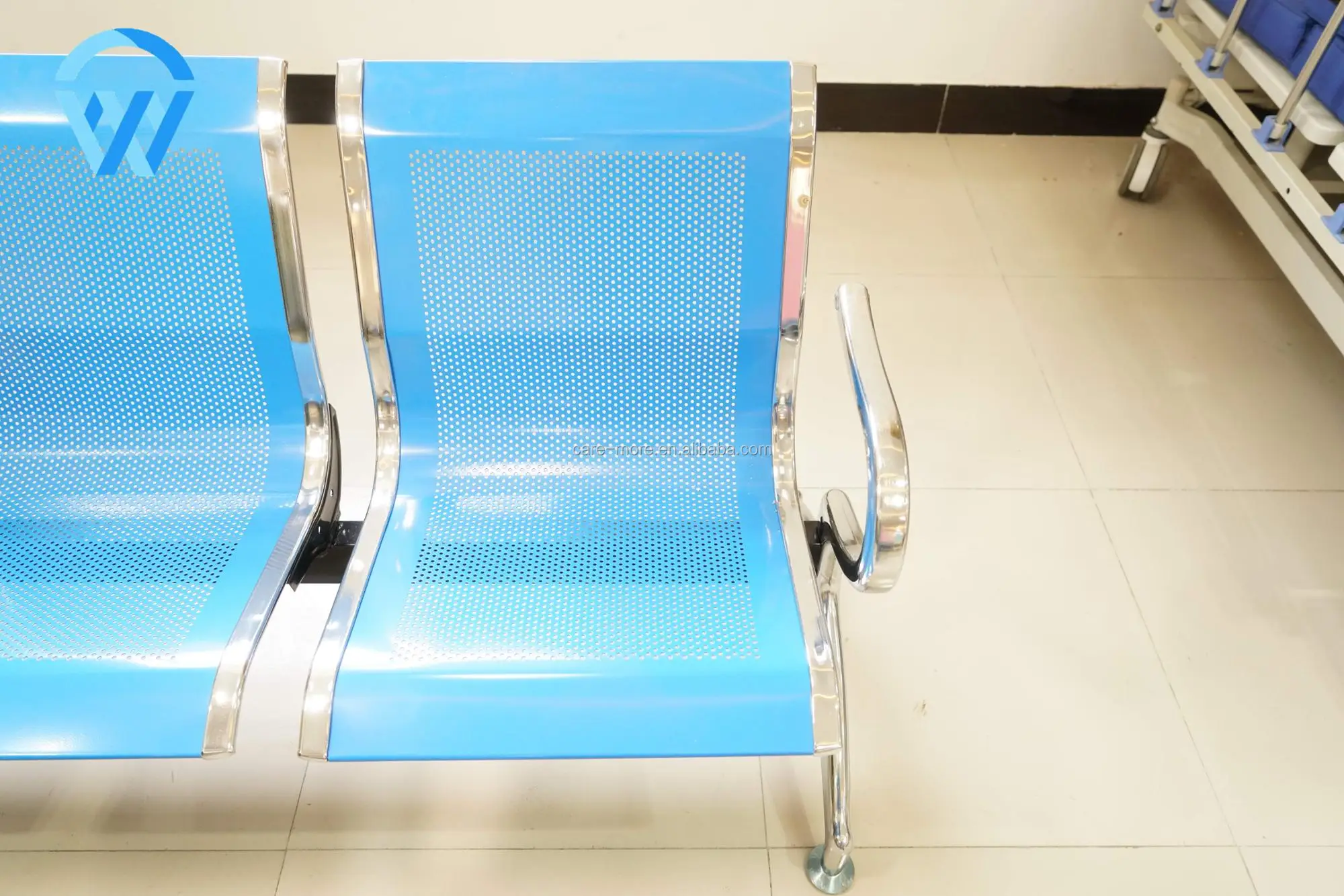 Online Suppliers Hospital Clinic Airport Reception Waiting Room Tandem Leather Seating Chairs for Sale