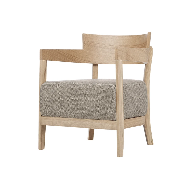 Japanese style wooden dining chair low japanese sofa chair