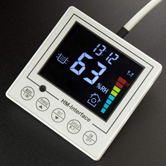 intelligent interior home and commercial fresh air ceiling dehumidifier