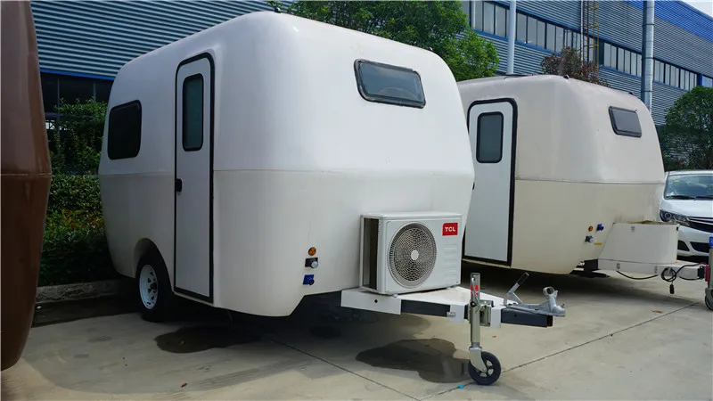 Chinese hot sale customized model RV trailer caravan for sale