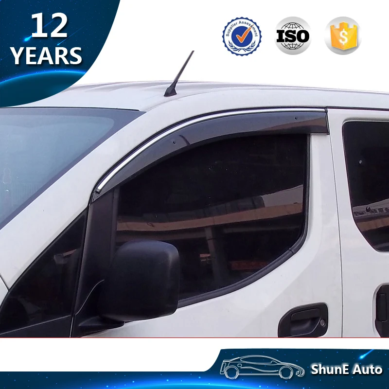 PC Injection Vent Visor For NV200 2010-2016 Window Deflectors Sun Rain shield Visors Auto accessories