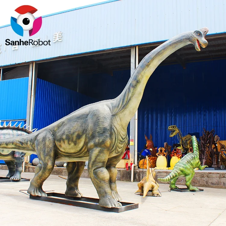 Theme Park Customized Simulation Flexible  Animatronic Robot Dinosaur