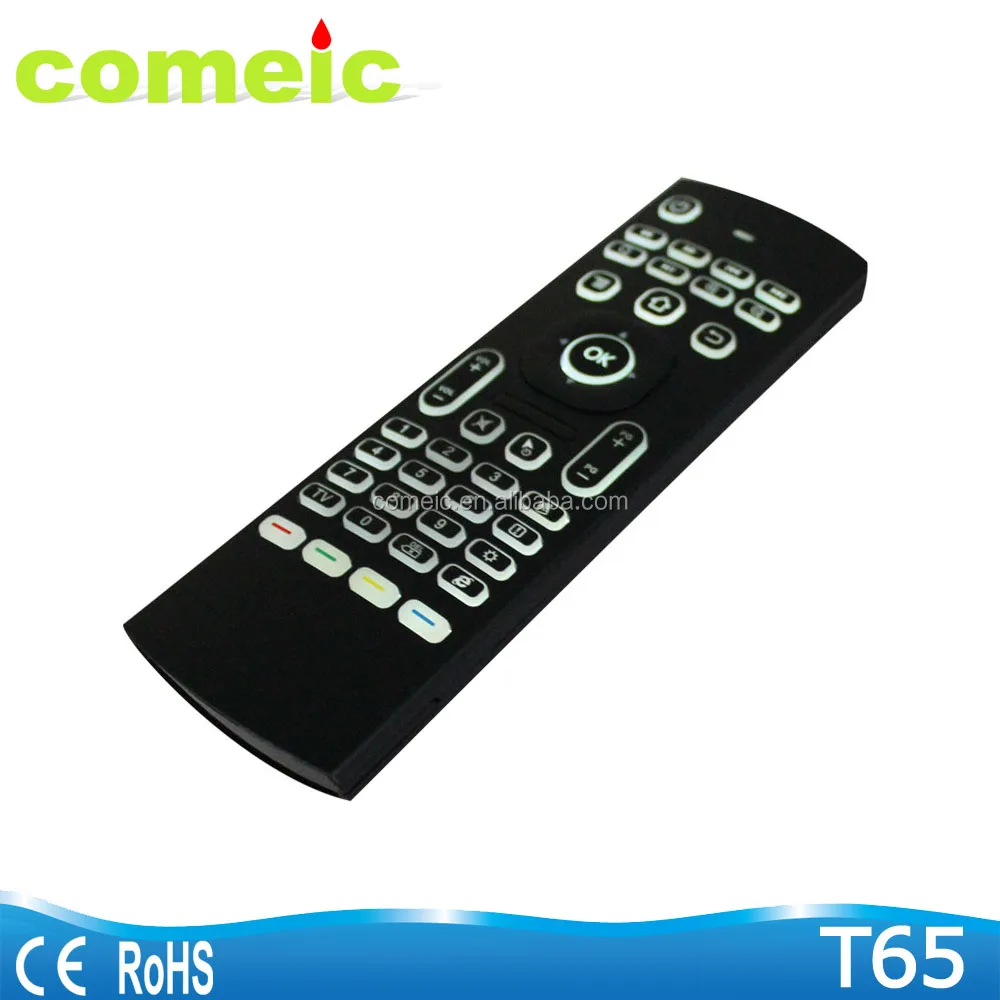 MX3 Air mouse remote control with Backlit keyboard with IR learning function for Android TV box and Smart TV and Windows